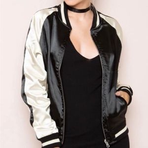 Brandy Melville reversible Bomber Jacket